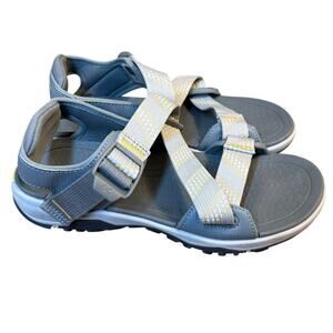 Kuru Current Sandal Outdoor Hiking Beach Strappy Water Shoe Cloud Gray Women 10
